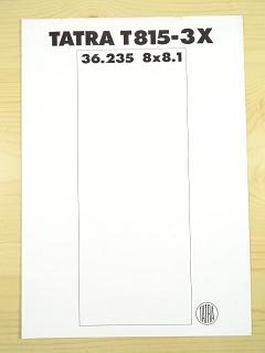 Tatra T 815-3X 36.235 8x8.1 - Semex - prospekt