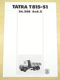 Tatra T 815-S1 26.208 6x6.2 - Semex - prospekt