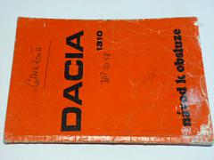 Dacia 1310 - návod k obsluze + servisní knížka