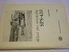 SPS-420 - sklízeč píce samojízdný - seznam dílů - 1976