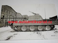 Německý tank - unikátní fotografie