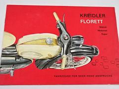 Kreidler Floret - Mokick, Motorrad, Super - prospekt - 1962