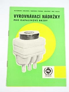 PAL autobrzdy - vyrovnávací nádržky pro kapalinové brzdy - 1976 - Avia, Tatra, Škoda