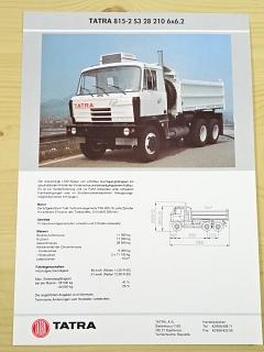 Tatra 815-2 S3 28 210 6x6.2 - prospekt