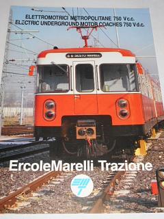 ErcoleMarelli Trazione - elettromotrici metropolitane 750 Vc.c. - prospekt