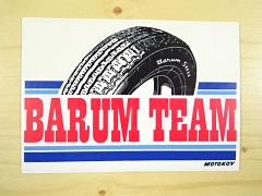 Barum Team - samolepka - Motokov