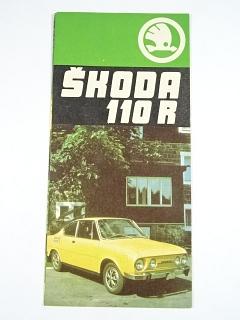 Škoda 110 R - prospekt