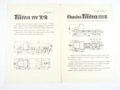 Tatra 111, 141, 805, 137, motory - 921, 924, 926, 928, 930, 111 - 1956 - prospekt