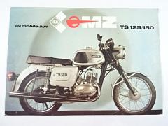 MZ TS 125/150 - 1983 - prospekt