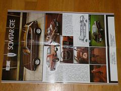 Reliant Scimitar GTE - plakát