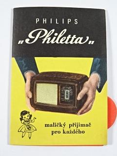 Philips Philetta - prospekt - 1941