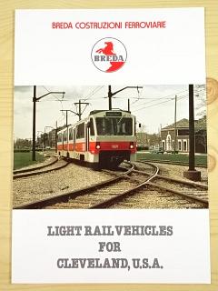 Breda - Light rail vehicles for Cleveland, U.S.A. - prospekt