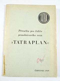 Tatra T 600 - Tatraplan - příručka pro řidiče - 1949