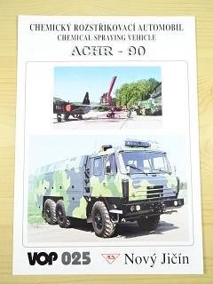 Tatra 815 ACHR-90 - chemický rozstřikovací automobil - prospekt - VOP 025 Nový Jičín