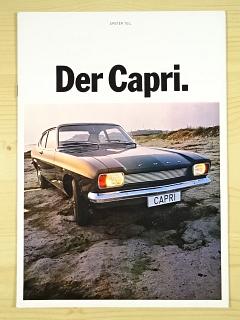Ford - Der Capri - Erster Teil - prospekt