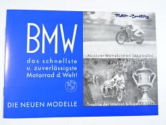 BMW - R 2, R 11, R 16 - 1934 - prospekt - REPRINT