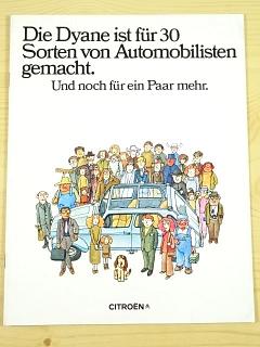 Citroën - Dyane - prospekt - 1970