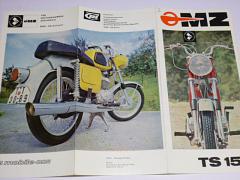 MZ TS 150 - prospekt - 1973