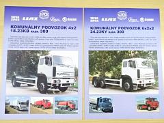 Komunálny podvozok 4x2 18.23KB rada 300 - komunálny podvozok 6x2x2 24.23KY rada 300 - prospekt - Tatra Sipox - Liaz - Praga - Škoda