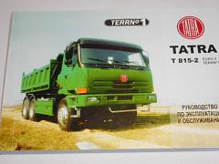 Tatra T 815-2 EURO II Terano 1 2001 - návod k obsluze - rusky