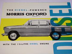 Morris Oxford series VI Diesel - 1962 - prospekt