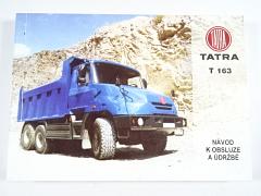 Tatra T 163 - návod k obsluze a údržbě kapotových automobilů - 2002