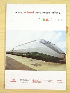ETR 500 - Consorzio Trevi Treno Veloce Italiano - prospekt