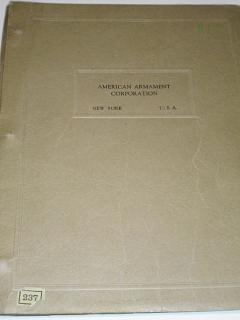 American Armanet Corporation - New York - U.S.A. - 1937