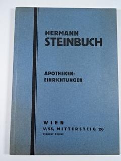 Hermann Steinbuch - Apotheken - Einrichtungen - Wien - 1941