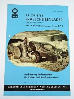 SMG - Salzgitter Frässcheibenlader Type FL 300 und Bunkerpendelwagen Type BP 8 - prospekt