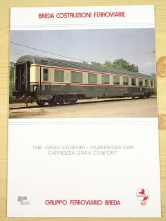 Breda - The "Gran Confort" passenger car - prospekt - 1988