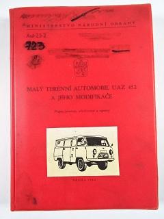 Malý terénní automobil UAZ 452 a jeho modifikace - popis, provoz, ošetřování a opravy - 1980 - Aut-23-2