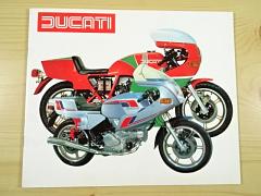 Ducati 350 Sport Desmo, 350 GTV, 500 GTL, 500 GTV, 500 Sport, 500 Pantah, 900 Darmah, 900 SS, 900 Darham SS, 900 RC Replica - prospekt - 1980
