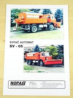 Sypač automat SV-05 - prospekt - NOPASS Nová Paka - Liaz