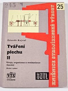 Tváření plechu II. - Zdeněk Kejval - 1963