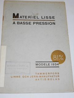 Materiel lisse a basse pression de 81 mm modele 1934 - Tammerfors Linne- och Jern - Manufaktur Aktie-Bolag