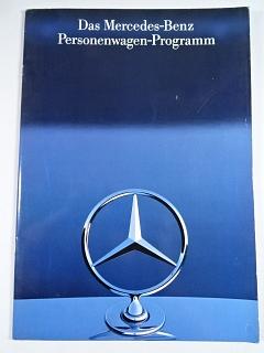 Mercedes - Benz - Personenwagen - Programm - 1985 - prospekt