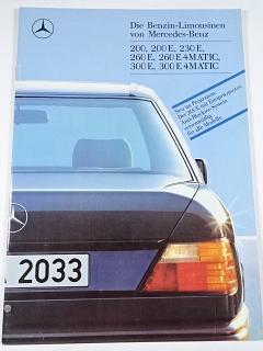 Mercedes - Benz - Limousinen - 1989 - prospekt