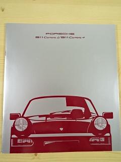 Porsche 911 Carrera 2, 911 Carrera 4 - 1990 - prospekt