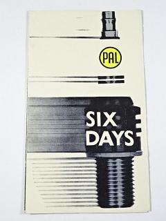Pal - Six Days - závodní zapalovací svíčky - prospekt