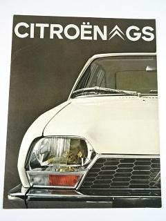 Citroën GS - prospekt - 1970