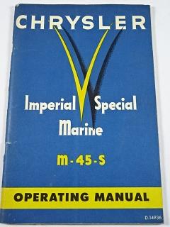 Chrysler - Imperial Special Marine M - 45 - S - Operating Manual