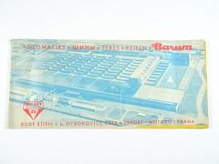 Barum - pneumatiky - 1973 - Rudý říjen, n. p. Otrokovice - prospekt