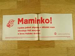 Maminko! Státní pojišťovna - plakát