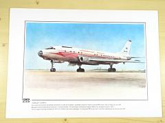 Czechoslovak Airlines - 1923 - 1973 - ČSA - soubor 32 grafických listů - Vladimír  Bidlo