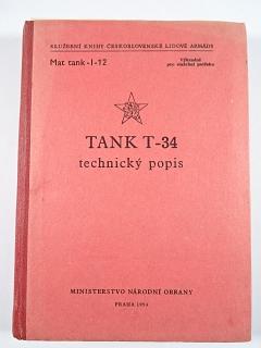 Tank T-34 - technický popis - 1954 - Mat tank - I - 12