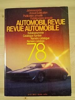 Automobil Revue - Revue Automobile 1978