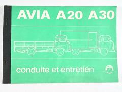 Avia A 20 et A 30 - conduite et entretien - 1982