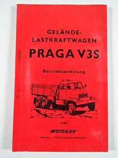 Praga V3S Gelände - Lastkraftwagen - Betriebsanleitung - 1980 - Motokov