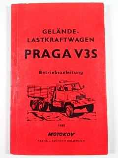 Praga V3S Gelände - Lastkraftwagen - Betriebsanleitung - 1980 - Motokov